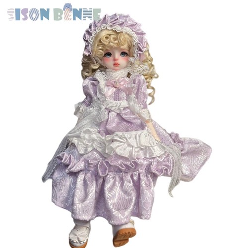 Lila kleid bjd puppe - lila, ball