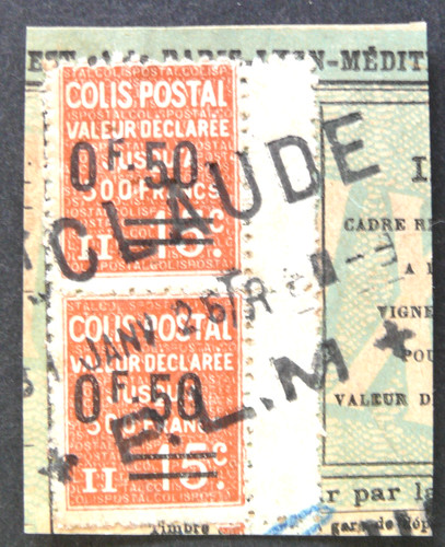 Timbres france colis postaux - colis,