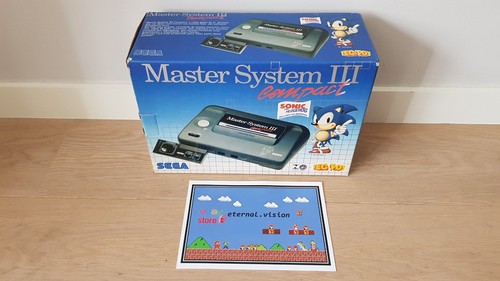 Sms console sega master - sega,