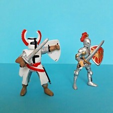 Figurines PAPO  2 chevaliers
