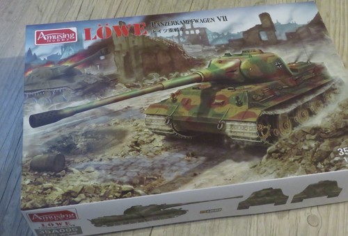 Maquette tank amusing - maquette,