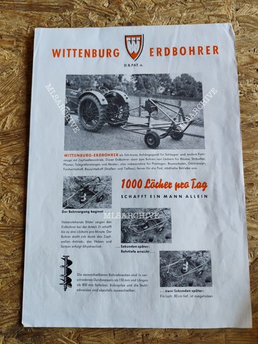 Wittenburg earth auger - earth,