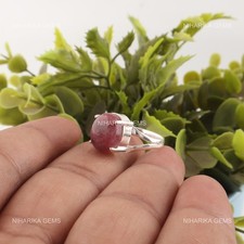 925 Argent Sterling Ovale Rose