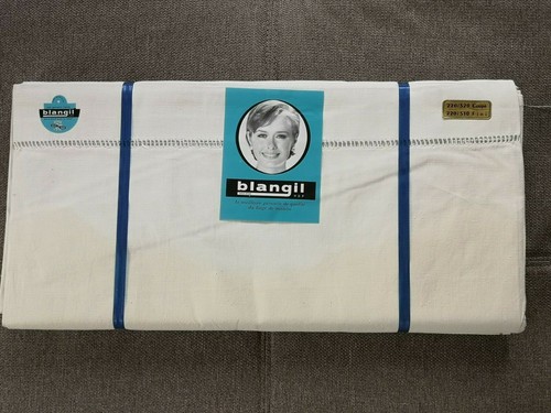 Superbe drap ancien pur - superbe,
