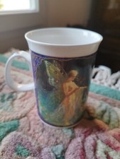 Tasse À Thé Dunoon, Woodland Fairies, Fine Bone China, Mafé In England