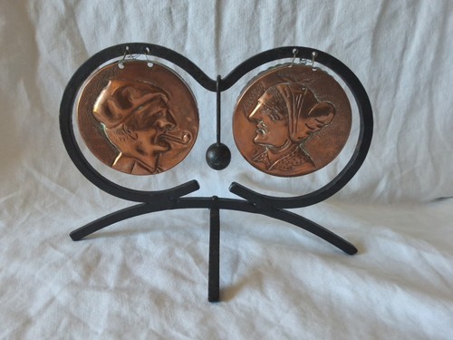 Gong table double cuivre - table,