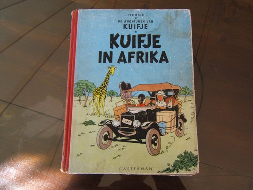 Herge kuifje in afrika - herge,
