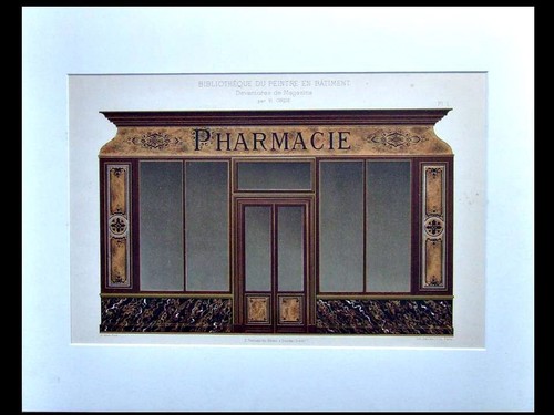 Pharmacy storefront 1900 - pharmacy,,