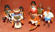 Playmobil - lot 7 personnages égyptiens