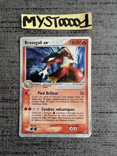 Carte pokémon brasegali - brasegali, ex