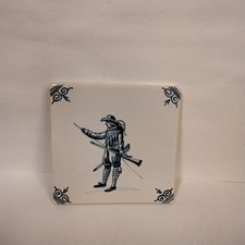 Carreau Carrelage Faience De Delft 10cm Soldat Tiles Azulejos Déco