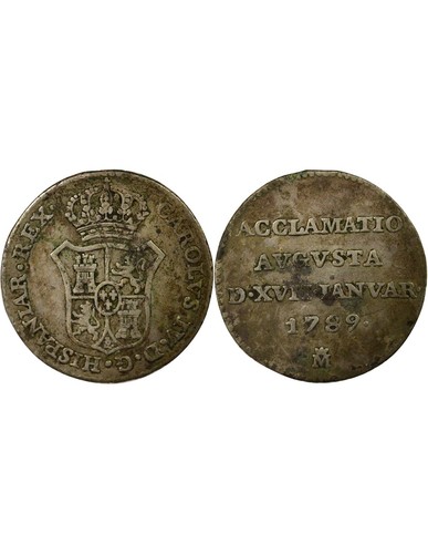 Espagne charles médaille - charles,