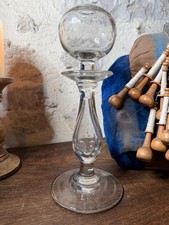 LAMPE DE DENTELLIERE - verre