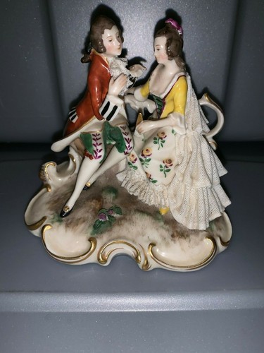 Antique dresden porcelain - antique,