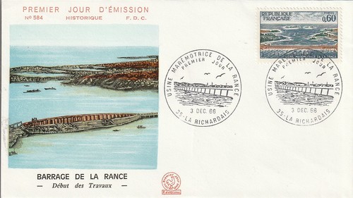 Enveloppe 1er jour 584 - , 1966