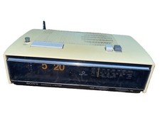 rare Ancien radio réveil SONY