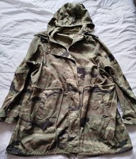 Veste treillis parka camouflé - veste,