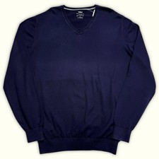 celio Pull col V XL bleu
