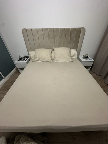 Lit coffre 160x200 matelas - lit, +