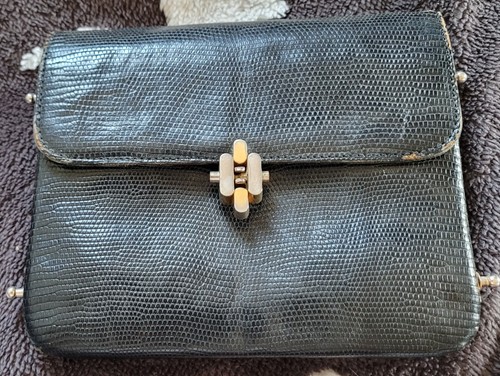 Ancien sac main noir - a,