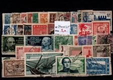 Lot 50 timbres des anciennes