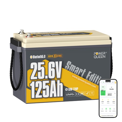 Power queen 24v 125ah - queen, batterie