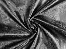 Tissu En Satin Jacquard