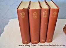 Oeuvres complètes BALZAC, volumes 21 à 24 , éditions club  de l'honnête homme