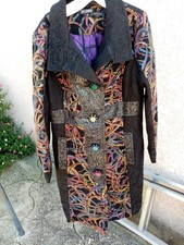 MANTEAU type desigual TAILLE 38 /40 NOIR NEUF