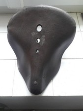 Ancienne Selle de Vélo En Cuir