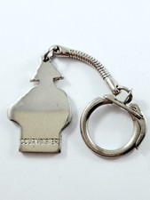 PORTE-CLES - COURVOISIER Cognac Napoléon Silhouette MÉTAL Vintage 1960s