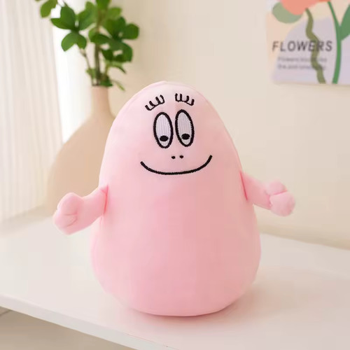 Pink barbapapa 22cm cartoon - 22cm,