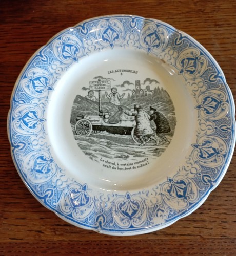 Ancienne assiette amand - ancienne, st