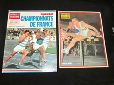 MIROIR DE L ATHLETISME N° 15 1965 + ENCART MARCEL DURIEZ  PHOTO COULEUR 