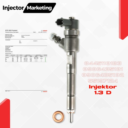 Injecteur 0445110183 opel - injecteur,