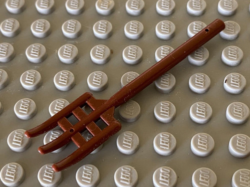 Fourche lego redbrown minifig - lego,