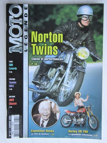 Moto legende 131 norton - legende, n°131