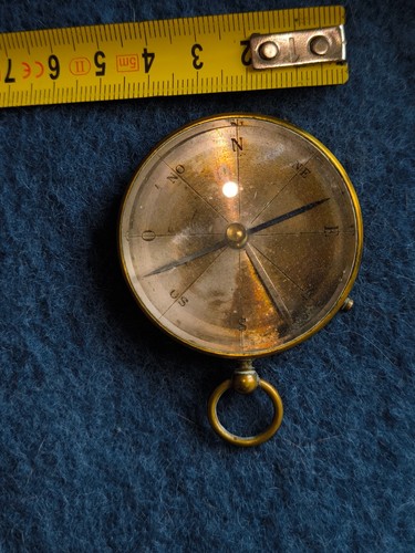 Boussole 50mm laiton officier