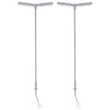  2 Pcs Lampadaire Miniature