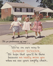 Affiche ancienne foi