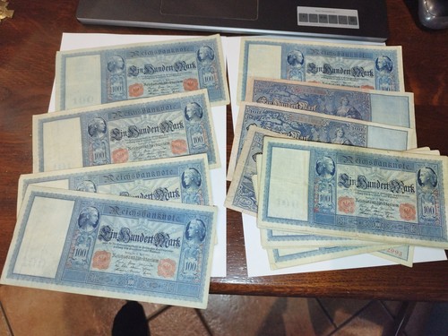 Billets 100 marks allemand - de,