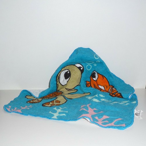 Doudou carré poisson disney - doudou,