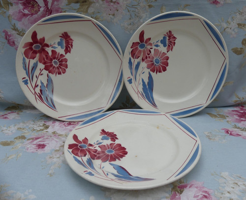 Badonviller assiettes plates - badonviller,