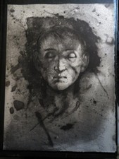 Michel CIRY (1919-2018) GRANDE EAU FORTE GENITRIX MAURIAC EXPRESSIONNISME 1966 f