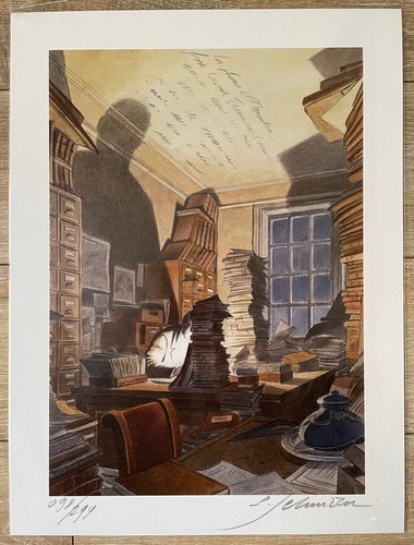 Schuiten tirage imprimé - tirage,