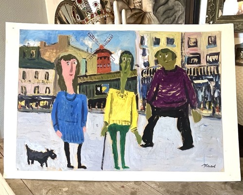 Tableau peinture ancien