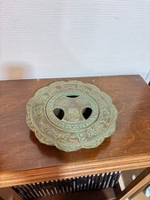 Ancien Brûle Encens Plat Fu