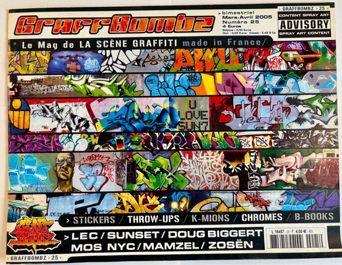 Magazine graff bombz - bombz, /