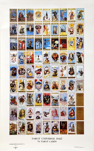 Salvador dali cartes - cartes, de