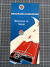 Automobile-Club, Touring-Club de Suisse: Brochure de bienvenue: Règles pays 1955